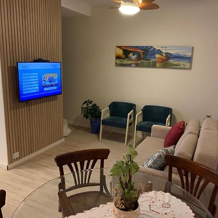 Apartamento Flat Pe Na Areia Com Piscina Aquecida Guarujá Esterno foto