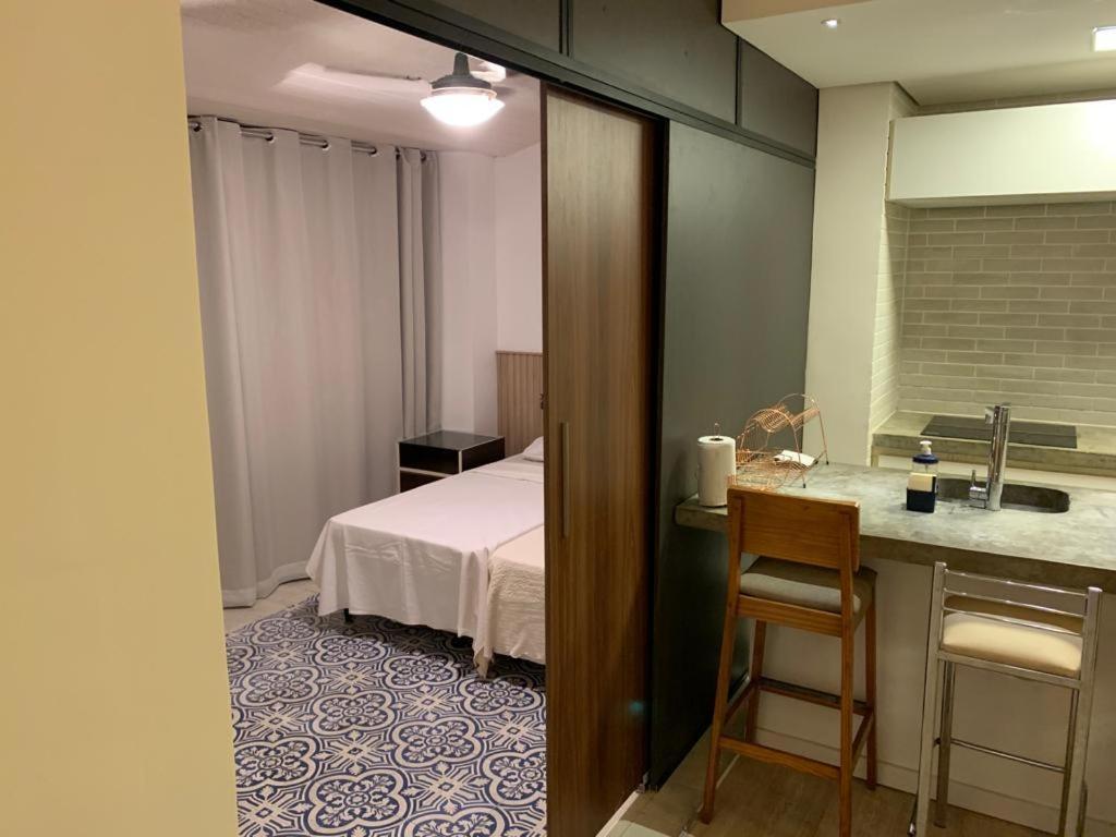 Apartamento Flat Pe Na Areia Com Piscina Aquecida Guarujá Esterno foto